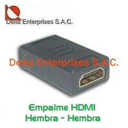 Empalme HDMI Hembra-Hembra