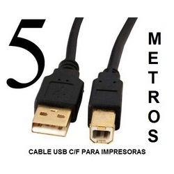 Cables V.2.0 para impresoras USB de toda longitud.